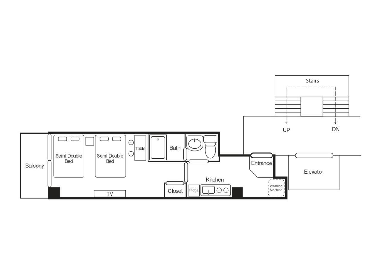 Elizabeth Garden Shinsaibashi Apartment Osaka Exterior photo
